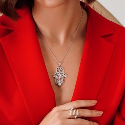 2,06 Karat Pırlanta Kolye Beyaz 18 Ayar